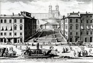 Piazza di Spagna, ca.1740